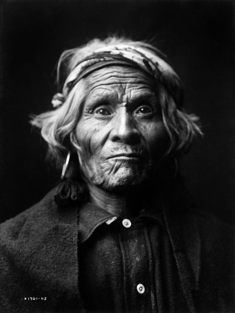 Wyemah Taos Indian Portrait by Edward S. Curtis